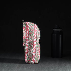 Multicolor Handmade Cotton 1L Water Bottle Cover