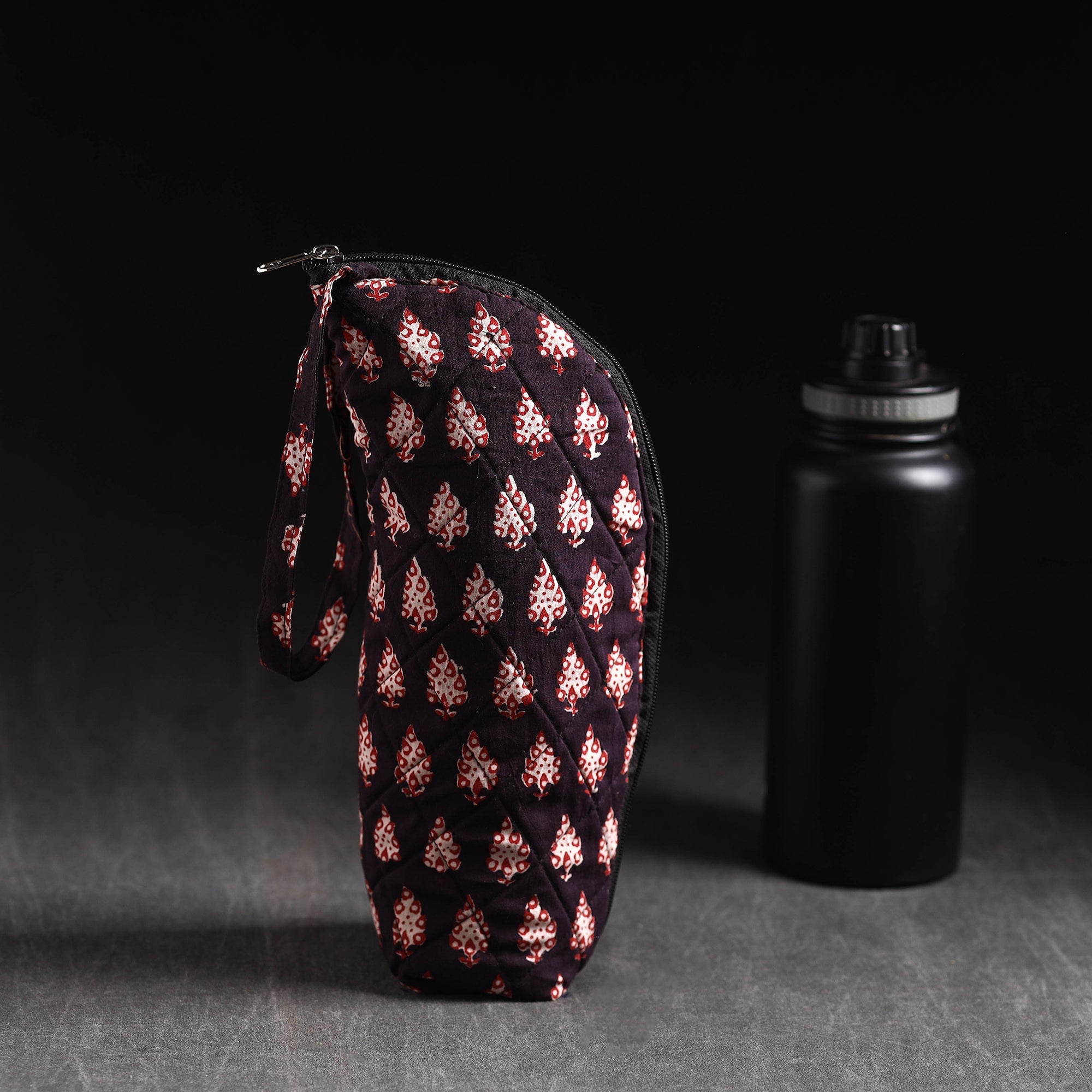 Multicolor Handmade Cotton 1L Water Bottle Cover