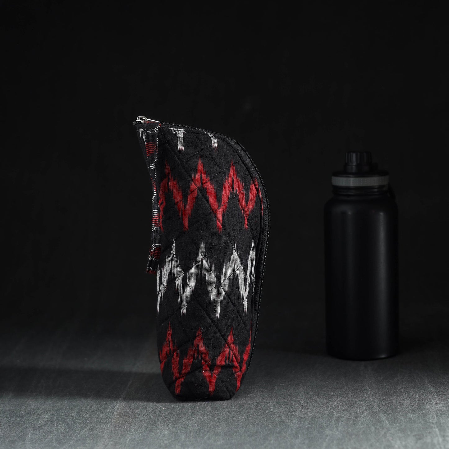 Multicolor Handmade Cotton 1L Water Bottle Cover