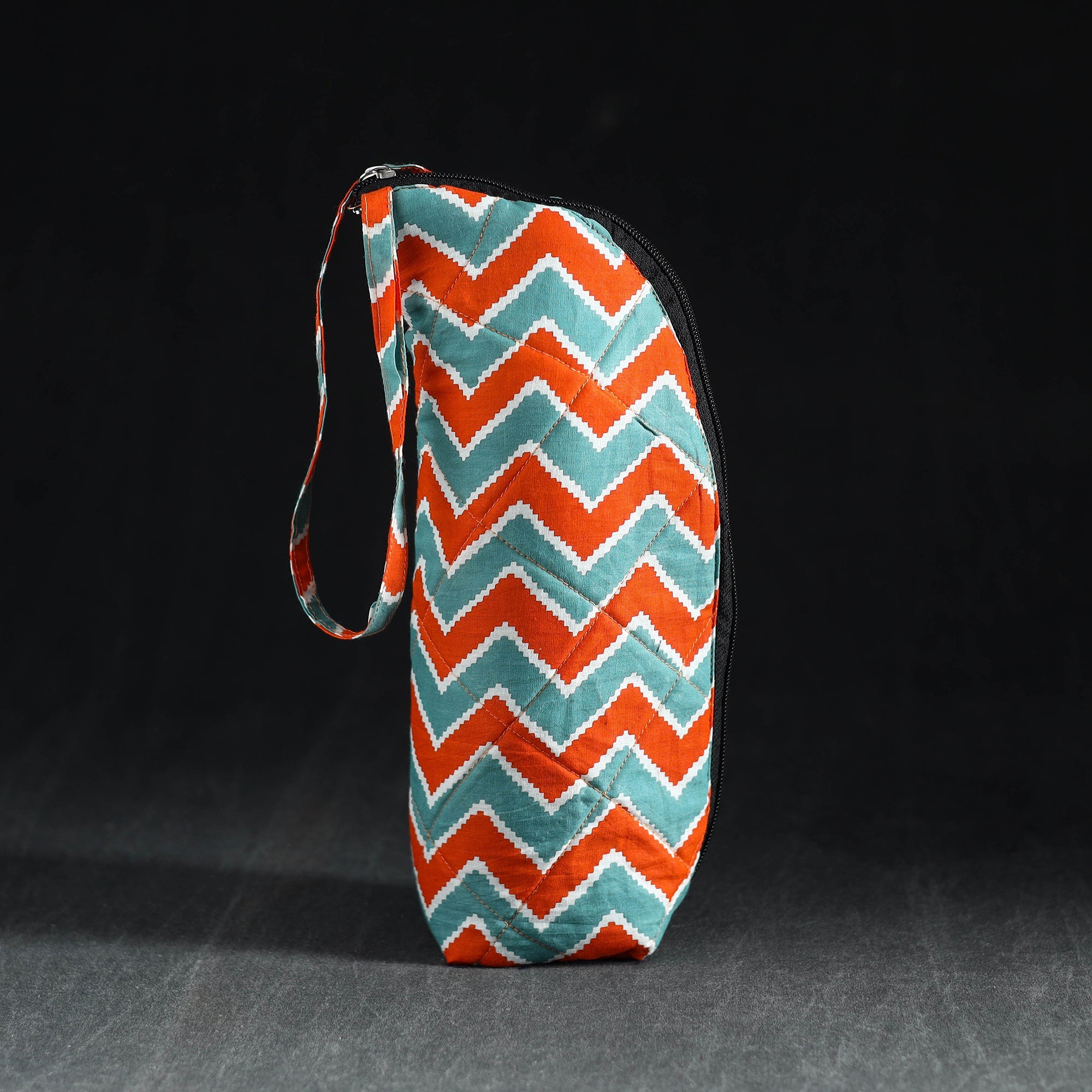 Multicolor Handmade Cotton 1L Water Bottle Cover