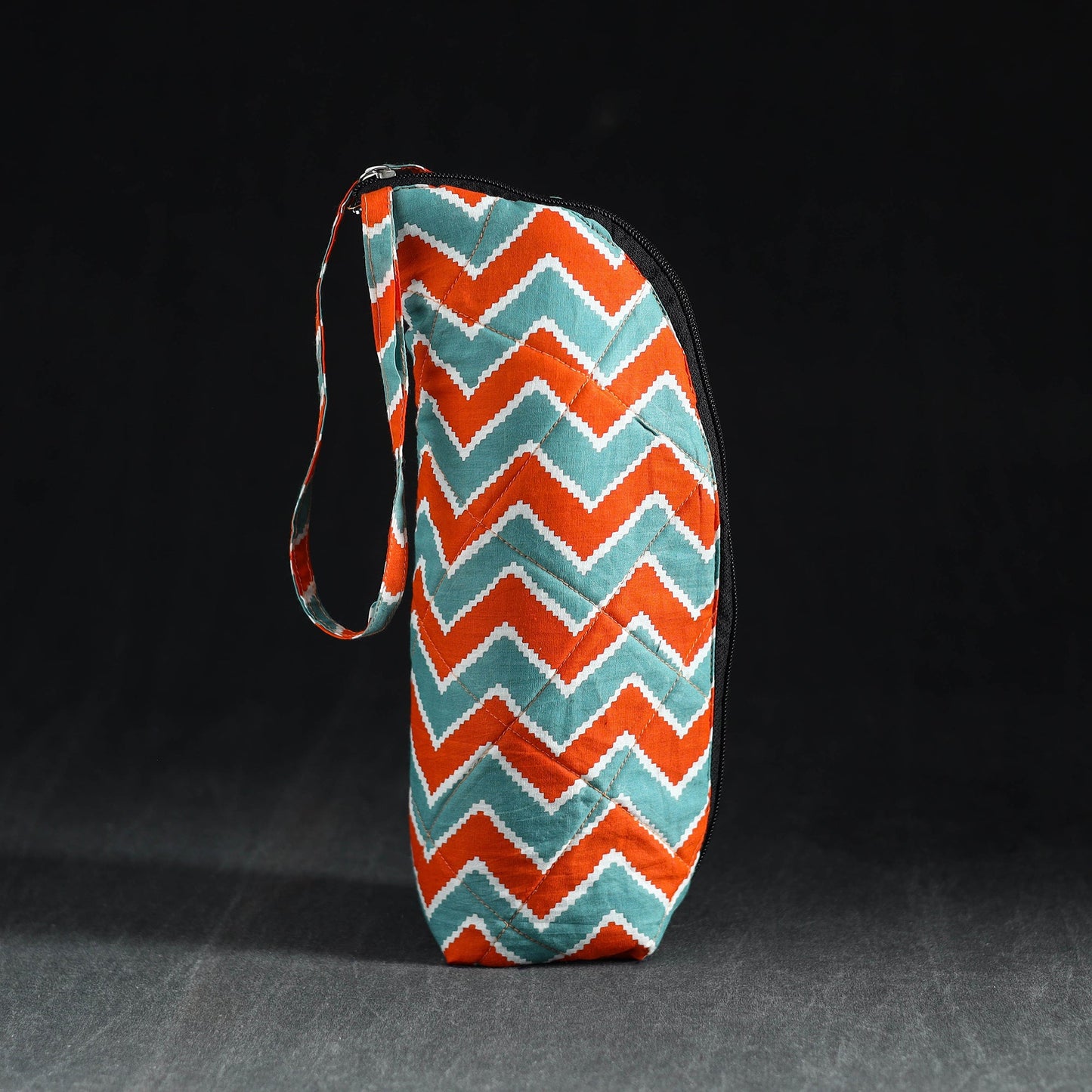 Multicolor Handmade Cotton 1L Water Bottle Cover