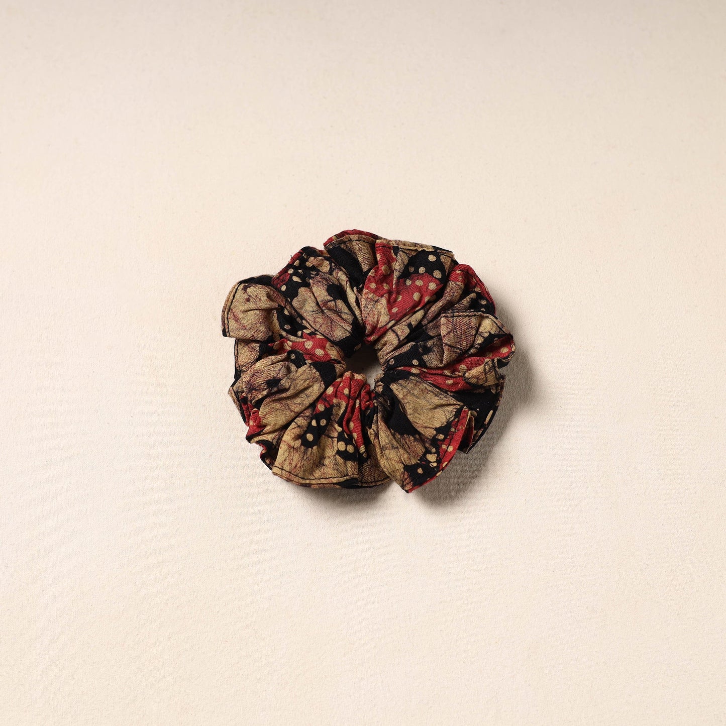 Multicolor Handmade Cotton Elastic Rubber Band/Scrunchie