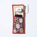 Multicolor Handmade Cotton Fabric Mobile Charging Holder 