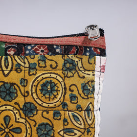  Handmade Cotton Fabric Quilted Patchwork Utility Pouch 