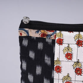  Handmade Cotton Fabric Quilted Patchwork Utility Pouch 