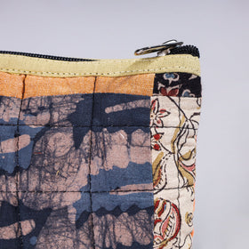  Handmade Cotton Fabric Quilted Patchwork Utility Pouch 