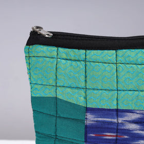  Handmade Cotton Fabric Quilted Patchwork Utility Pouch 