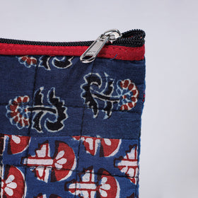  Handmade Cotton Fabric Quilted Patchwork Utility Pouch 