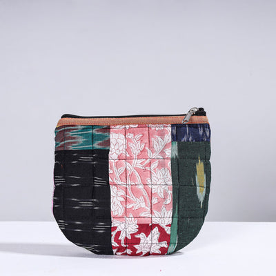  Handmade Cotton Fabric Quilted Patchwork Utility Pouch 