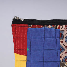  Handmade Cotton Fabric Quilted Patchwork Utility Pouch 