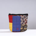  Handmade Cotton Fabric Quilted Patchwork Utility Pouch 