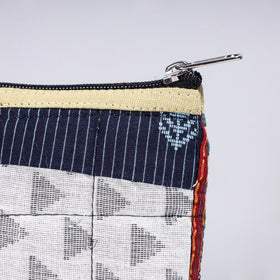  Handmade Cotton Fabric Quilted Patchwork Utility Pouch 