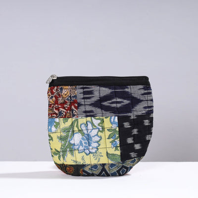  Handmade Cotton Fabric Quilted Patchwork Utility Pouch 