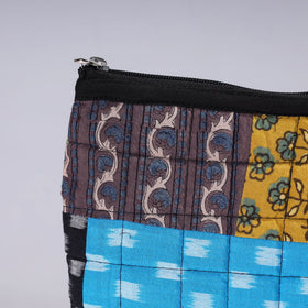  Handmade Cotton Fabric Quilted Patchwork Utility Pouch 