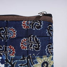  Handmade Cotton Fabric Quilted Patchwork Utility Pouch 