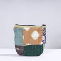  Handmade Cotton Fabric Quilted Patchwork Utility Pouch 