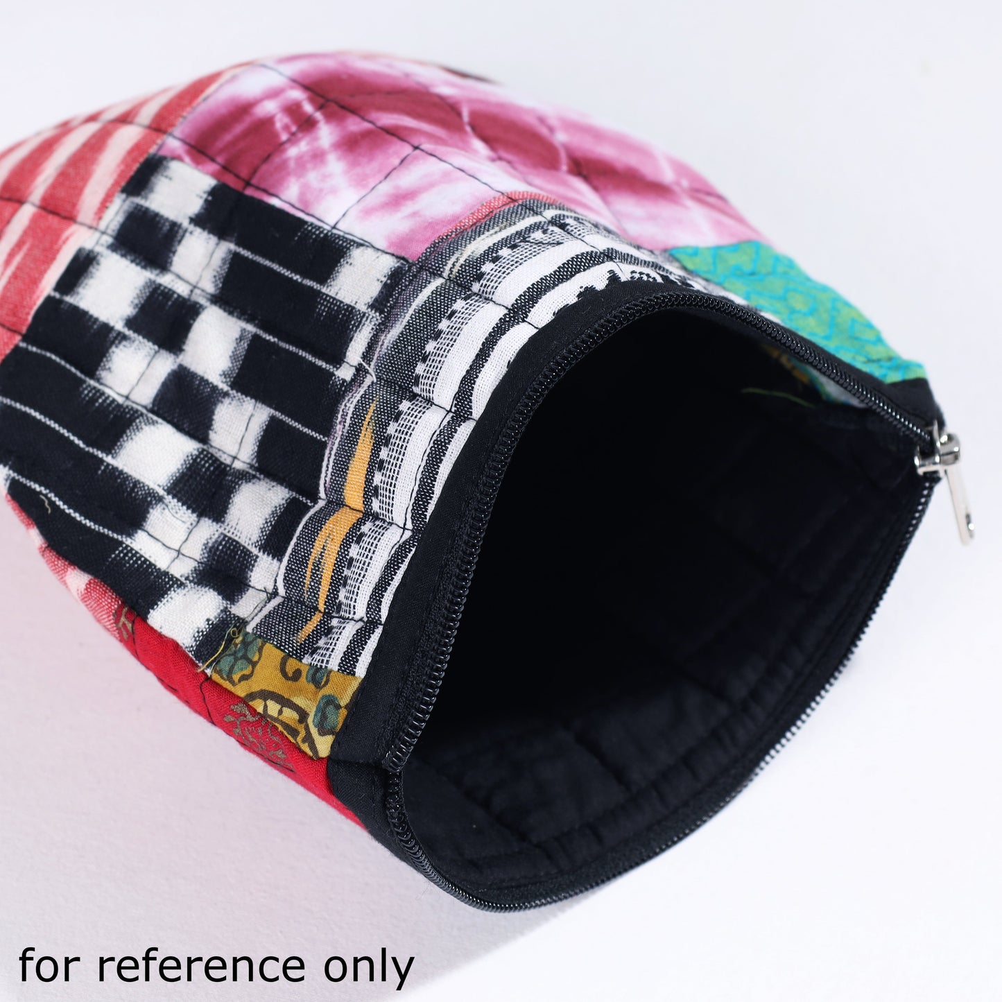  Handmade Cotton Fabric Quilted Patchwork Utility Pouch 