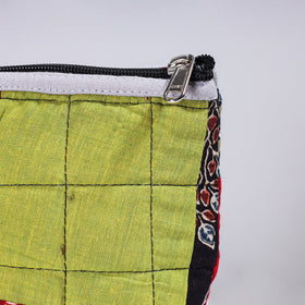  Handmade Cotton Fabric Quilted Patchwork Utility Pouch 