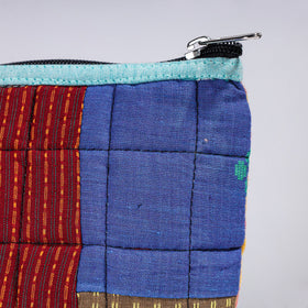  Handmade Cotton Fabric Quilted Patchwork Utility Pouch 