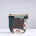  Handmade Cotton Fabric Quilted Patchwork Utility Pouch 