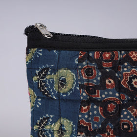  Handmade Cotton Fabric Quilted Patchwork Utility Pouch 
