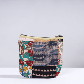  Handmade Cotton Fabric Quilted Patchwork Utility Pouch 