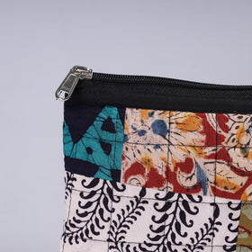  Handmade Cotton Fabric Quilted Patchwork Utility Pouch 