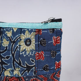  Handmade Cotton Fabric Quilted Patchwork Utility Pouch 