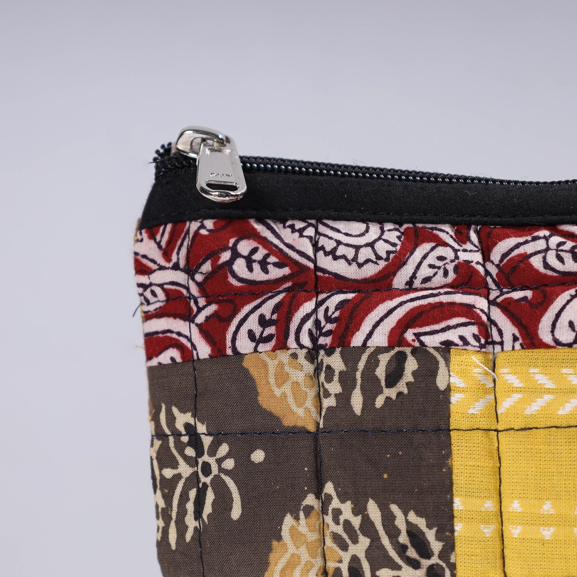  Handmade Cotton Fabric Quilted Patchwork Utility Pouch 