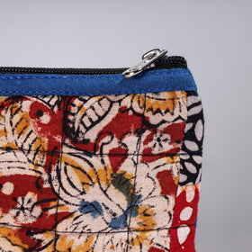  Handmade Cotton Fabric Quilted Patchwork Utility Pouch 