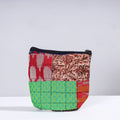  Handmade Cotton Fabric Quilted Patchwork Utility Pouch 
