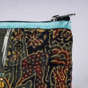  Handmade Cotton Fabric Quilted Patchwork Utility Pouch 