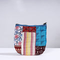  Handmade Cotton Fabric Quilted Patchwork Utility Pouch 