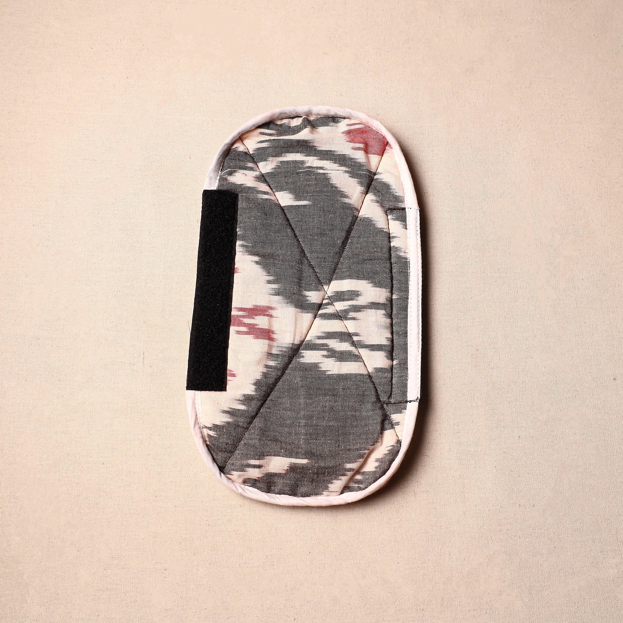 Buy  Handmade Cotton Multicolor Fridge Handle Cover