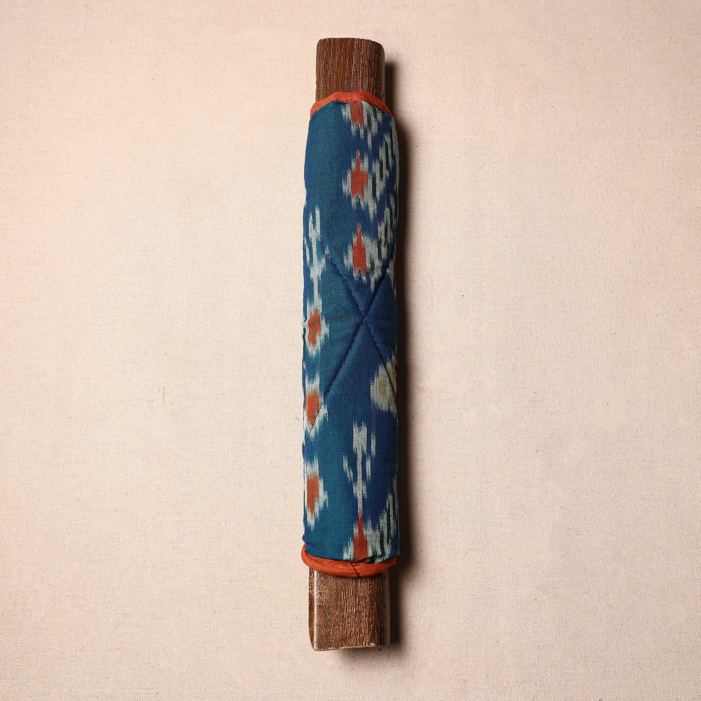 Buy  Handmade Cotton Multicolor Fridge Handle Cover