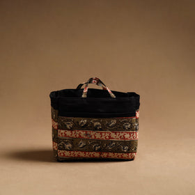 Multicolor Handmade Cotton Multipurpose Cosmetic/Toiletry Bag