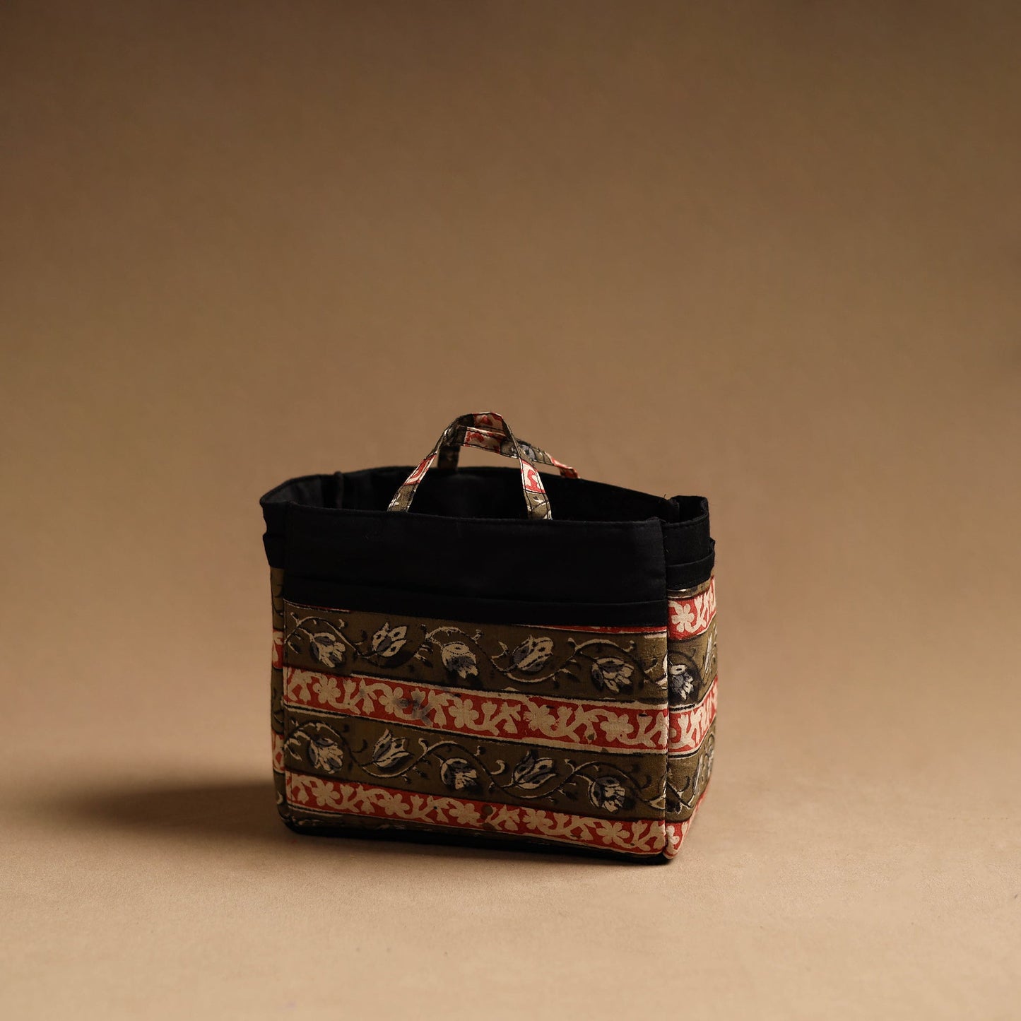 Multicolor Handmade Cotton Multipurpose Cosmetic/Toiletry Bag