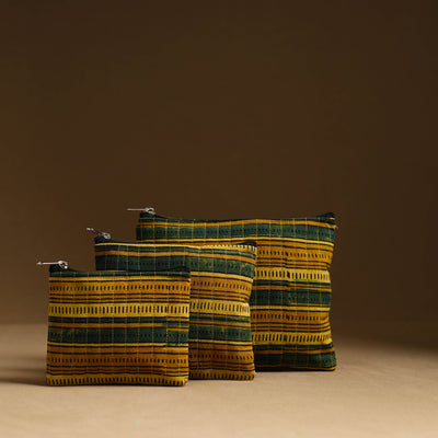 Multicolor - handmade cotton multipurpose utility pouches