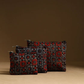 Multicolor - handmade cotton multipurpose utility pouches