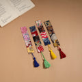 Multicolor - handmade cotton patchwork fabric bookmark (set