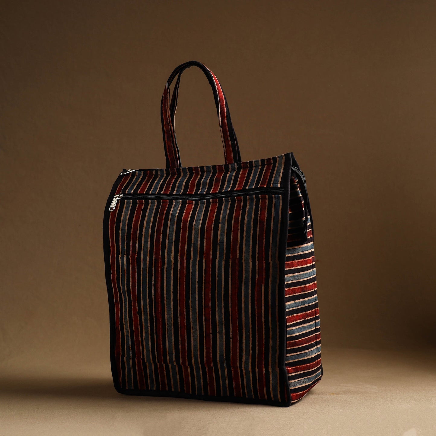 Multicolor Handmade And Durable Cotton Shopping Hand Bag 