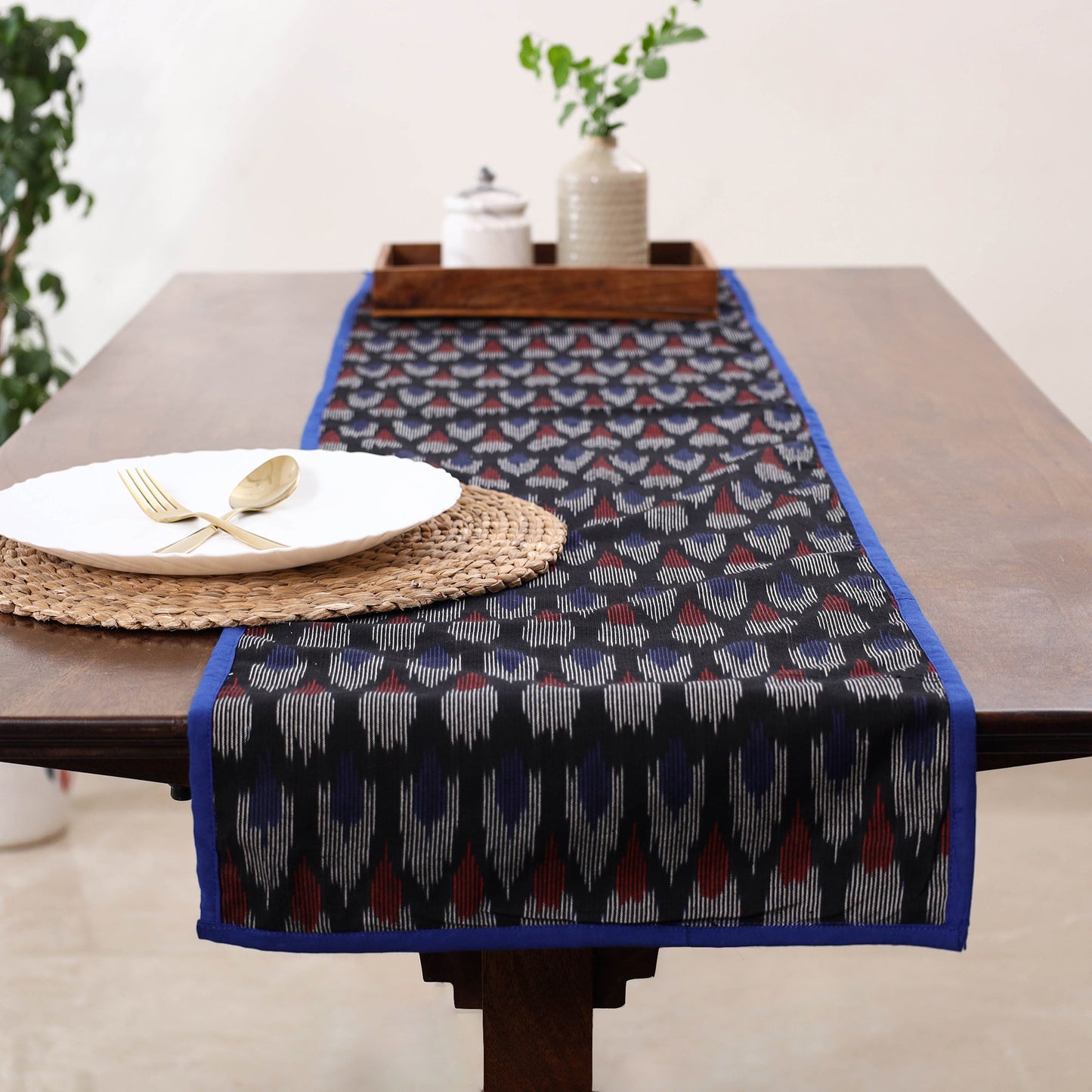Multicolor Handmade Cotton Table Runner