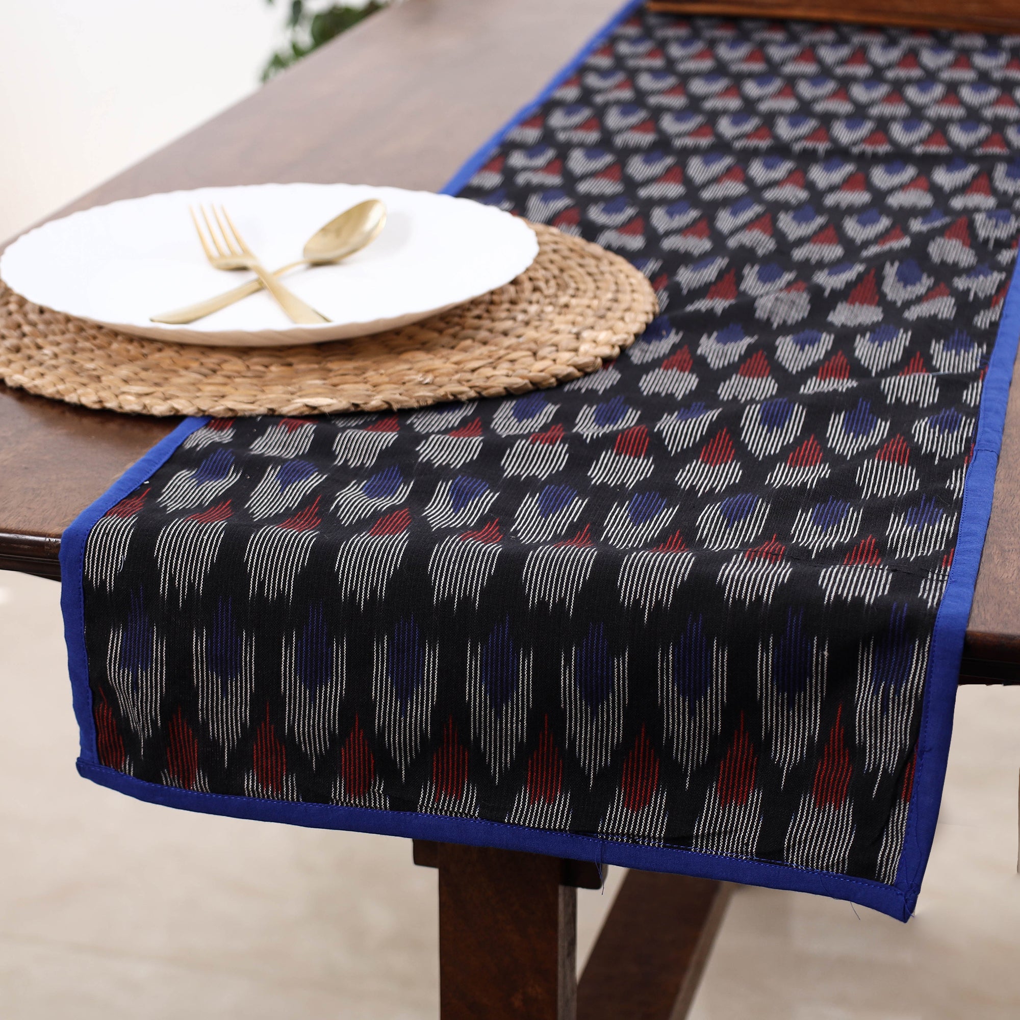 Multicolor Handmade Cotton Table Runner