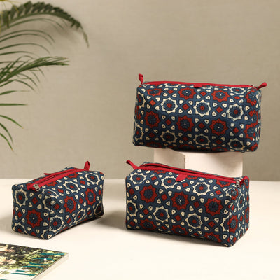  Handmade Cotton Toiletry Bags (Set of 3) 06 