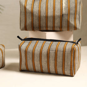  Handmade Cotton Toiletry Bags (Set of 3) 134 