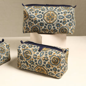  Handmade Cotton Toiletry Bags (Set of 3) 16 