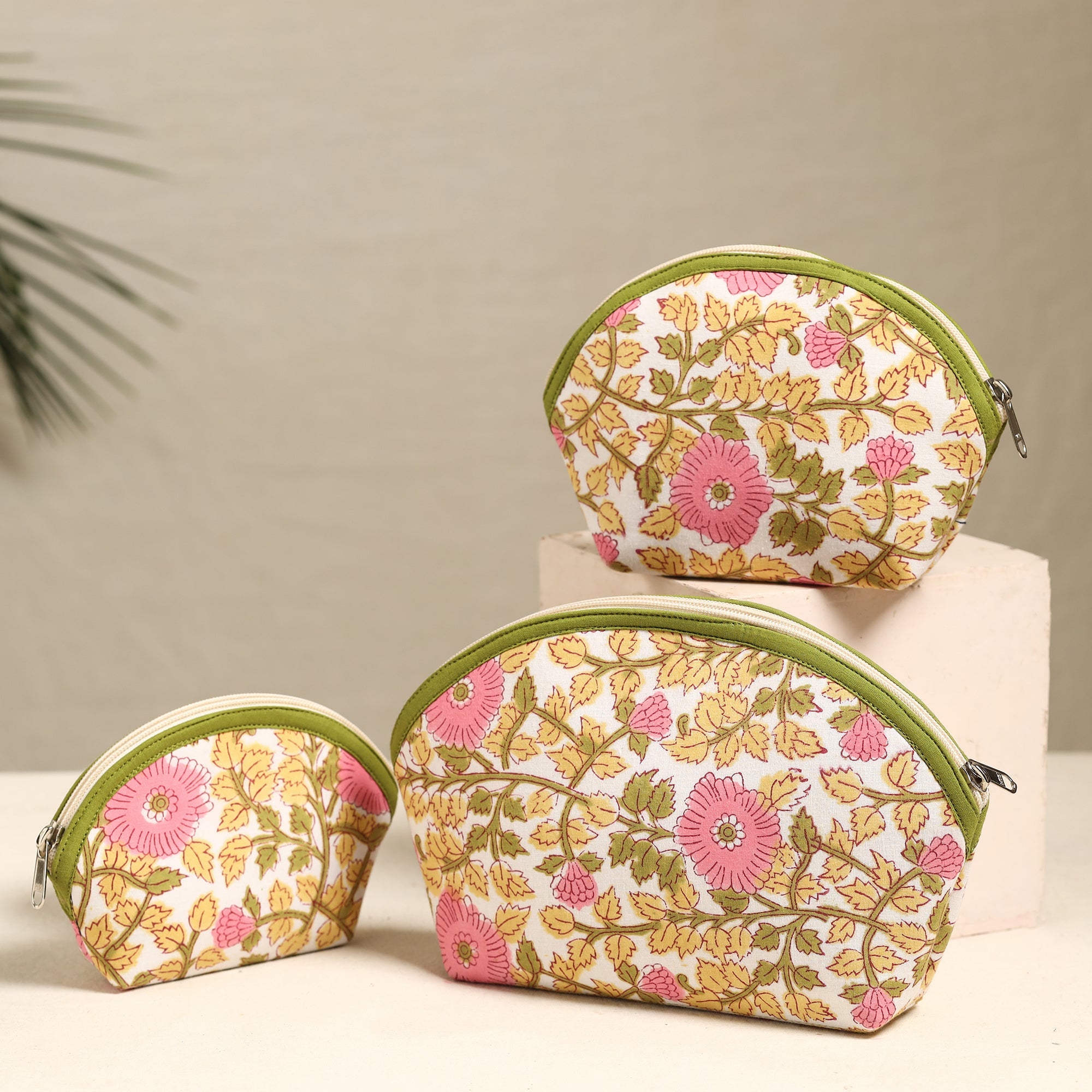 Handmade Cotton Toiletry Bags (Set of 3) 172 