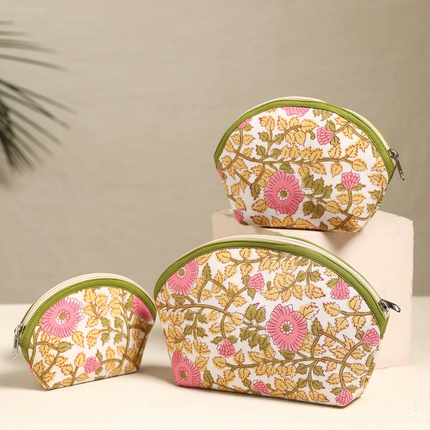 Handmade Cotton Toiletry Bags (Set of 3) 172 
