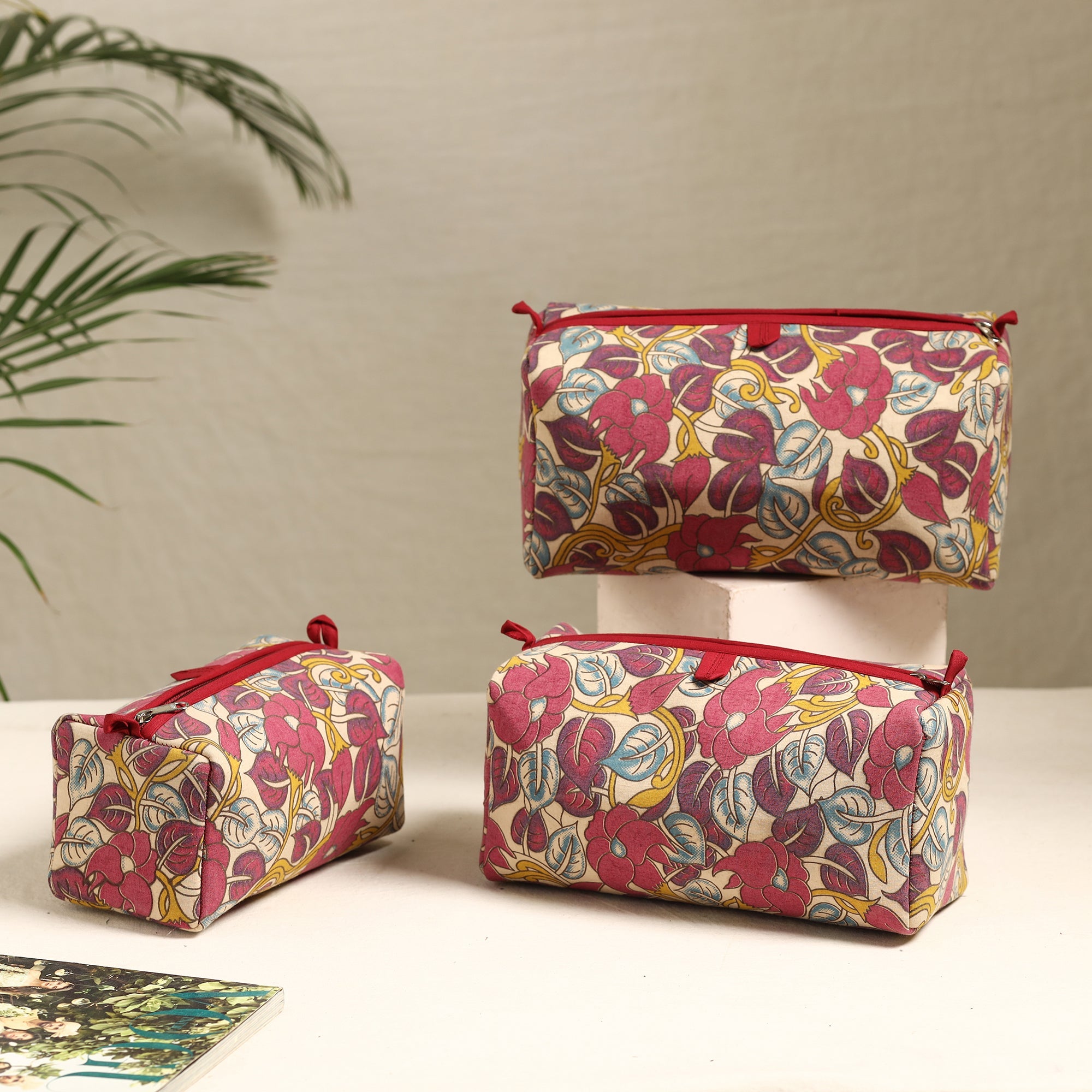  Handmade Cotton Toiletry Bags (Set of 3) 79 