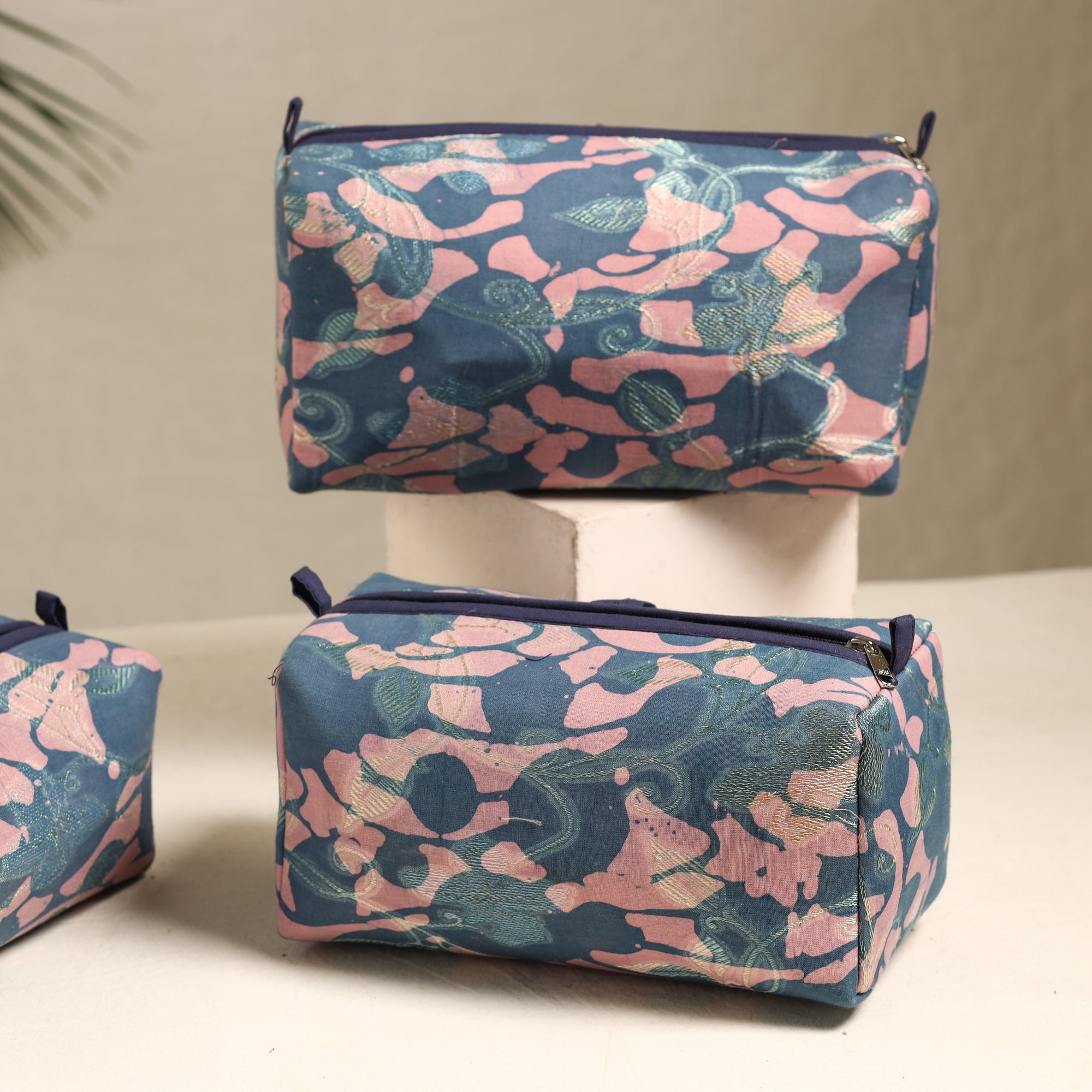  Handmade Cotton Toiletry Bags (Set of 3) 92 